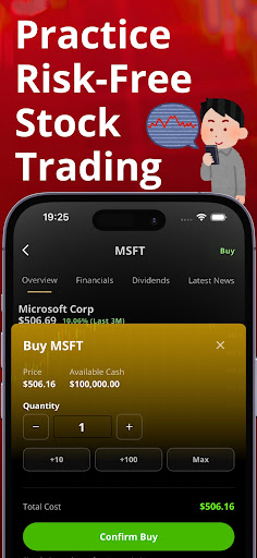 Stock Trading Simulator & Game ekran görüntüsü