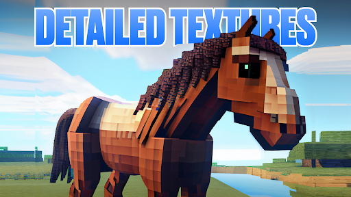 Realistic Horses Mod SWEM MCPE ekran görüntüsü