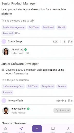 Jobs Near Me ekran görüntüsü