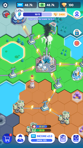 Idle Energy Tycoon:Power Grid ekran görüntüsü