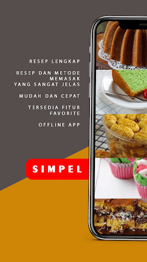 Resep Kue Offline Lengkap ekran görüntüsü