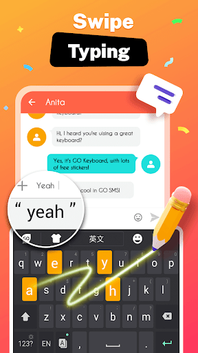 GO Keyboard - Themes & Emojis ekran görüntüsü