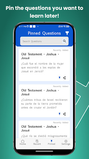 Spanish Bible Quiz ekran görüntüsü