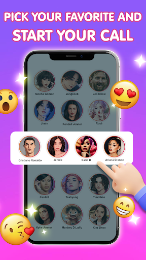 Idol Prank: Video Call & Chat ekran görüntüsü
