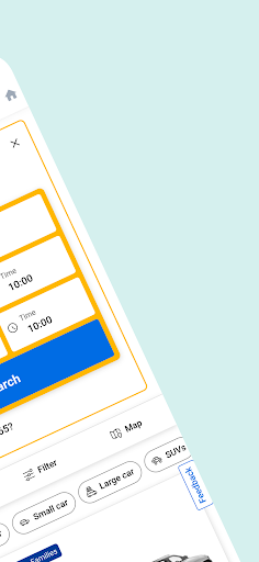 Car Rental app ekran görüntüsü