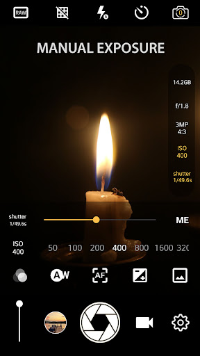 Manual Camera DSLR (Lite) ekran görüntüsü