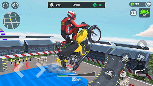 GT Moto Stunt 3D: Driving Game ekran görüntüsü