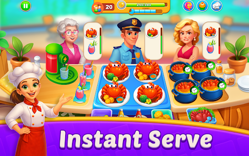 Cooking Game: Restaurant Fever ekran görüntüsü