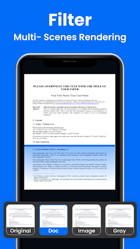 Belge Tarayıcı - PDF Tarayıcı ekran görüntüsü