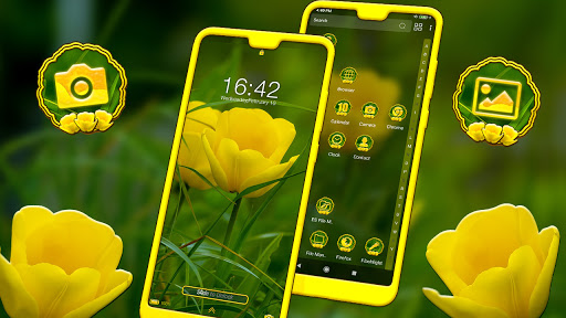 Yellow Tulip Theme ekran görüntüsü
