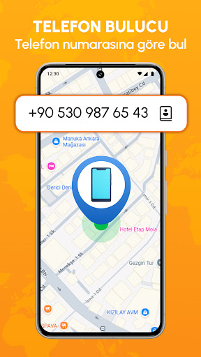 GPS İzleyici: Telefon ekran görüntüsü