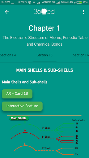 360ed Highschool Chemistry ekran görüntüsü