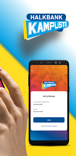 Halkbank Kampüste ekran görüntüsü