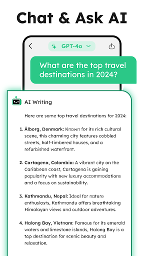 AI Writer: Chatbot Assistant ekran görüntüsü