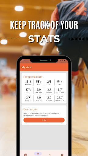 Basketball Companion Stats ekran görüntüsü