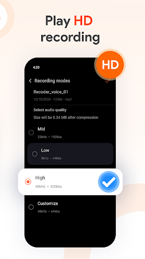 ClearMic: Easy Voice Recorder ekran görüntüsü