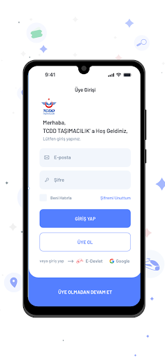 TCDD Taşımacılık Eybis ekran görüntüsü
