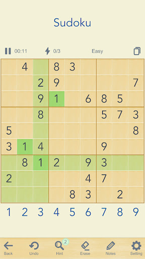Sudoku Wing ekran görüntüsü