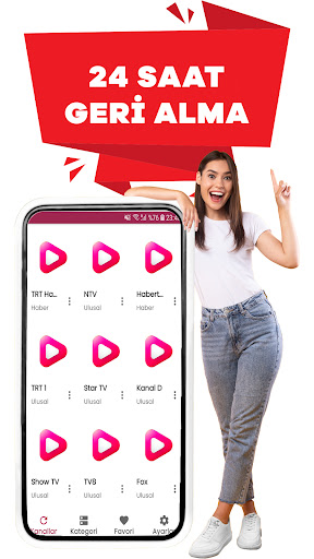 Mobil Canlı Tv izle - Full HD ekran görüntüsü