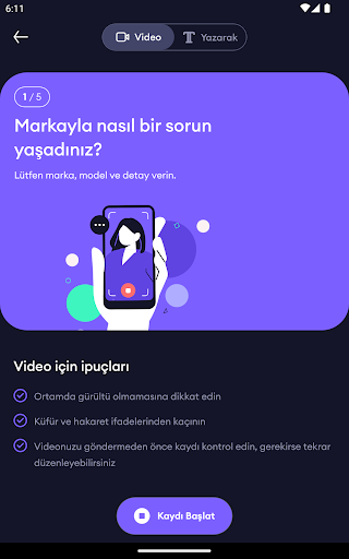 Şikayetvar ekran görüntüsü