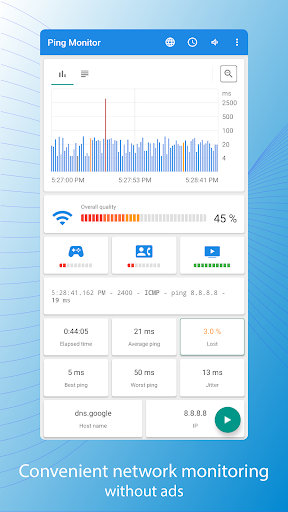 Pingmon - network ping monitor ekran görüntüsü
