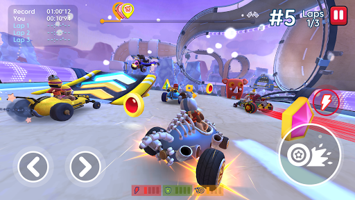 Starlit On Wheels: Super Kart ekran görüntüsü