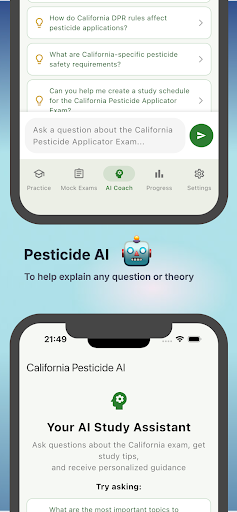 CA Pesticide Applicator Exam ekran görüntüsü