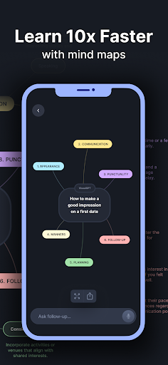 VisualMind: AI MindMap/Chatbot ekran görüntüsü