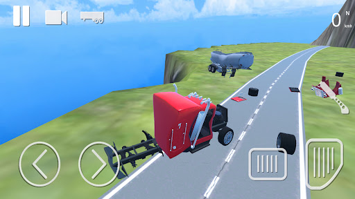 Truck Crash Simulator Accident ekran görüntüsü