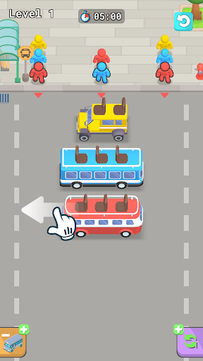 Bus Match Puzzle ekran görüntüsü