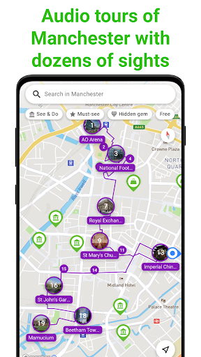 Manchester SmartGuide ekran görüntüsü