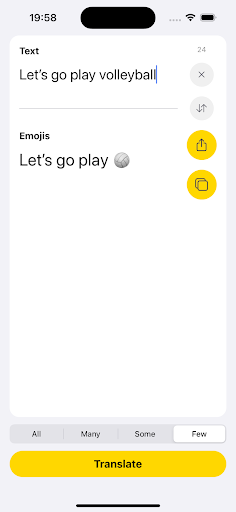 Emoji Translate ekran görüntüsü