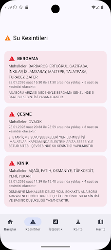 İzmir Canlı Baraj Doluluk ekran görüntüsü
