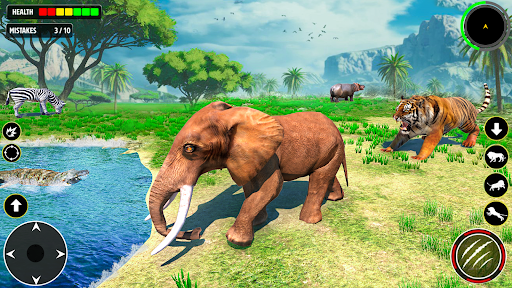 Tiger Game 3D Family Simulator ekran görüntüsü