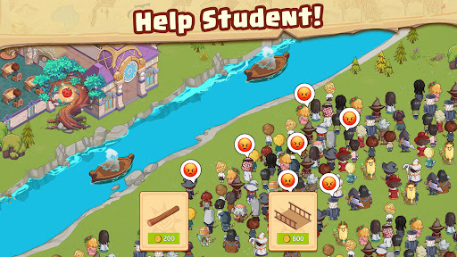 Idle Magic School ekran görüntüsü