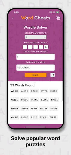 Word Cheats ekran görüntüsü