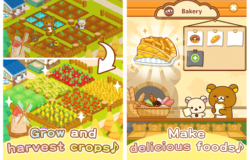 Rilakkuma Farm Games ekran görüntüsü