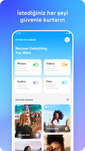 Dr.Fone -Data & Photo Recovery ekran görüntüsü