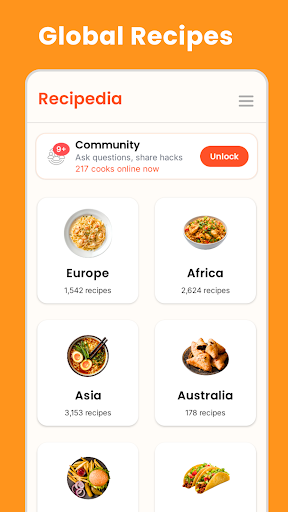 Recipedia: All recipes & meals ekran görüntüsü