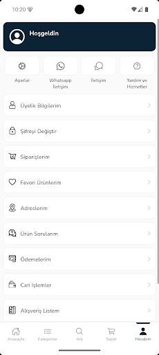 Kahveciniz ekran görüntüsü