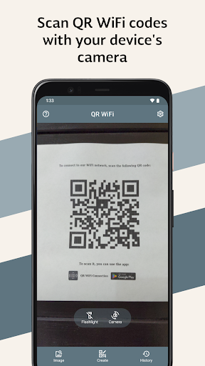 QR WiFi Connection ekran görüntüsü