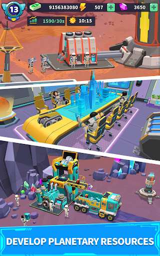 Idle Survivor Space Odyssey ekran görüntüsü