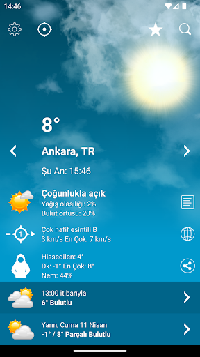 Hava Durumu türkiye XL PRO ekran görüntüsü