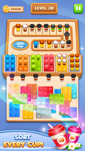 Coffee Match 3D ekran görüntüsü