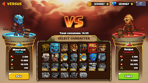 Brawl Fighter - Super Warriors ekran görüntüsü