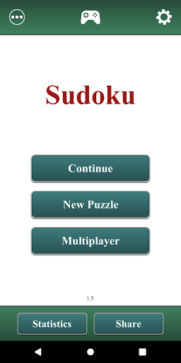 Sudoku online ekran görüntüsü