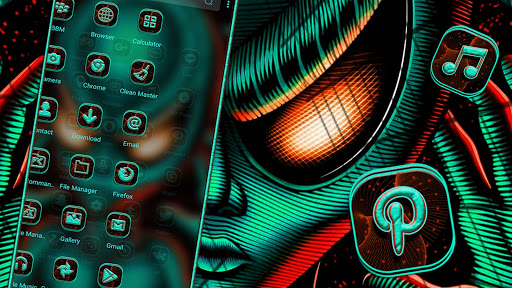 Alien Theme Launcher ekran görüntüsü