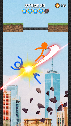 Stick Hero Saber War ekran görüntüsü