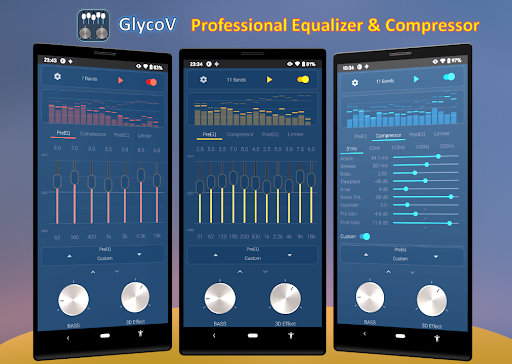 GlycoV Equalizer - Bass & 3D ekran görüntüsü