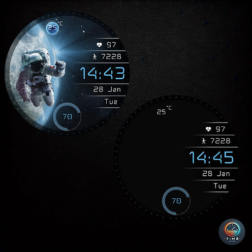 Orbit Time Saat Yüzü ekran görüntüsü